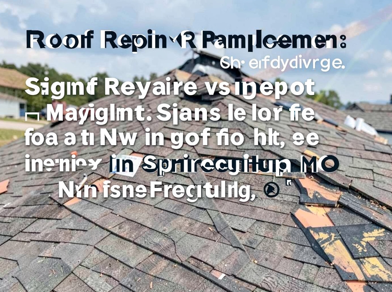 roofing contractor in Downtown Springfield, MO
