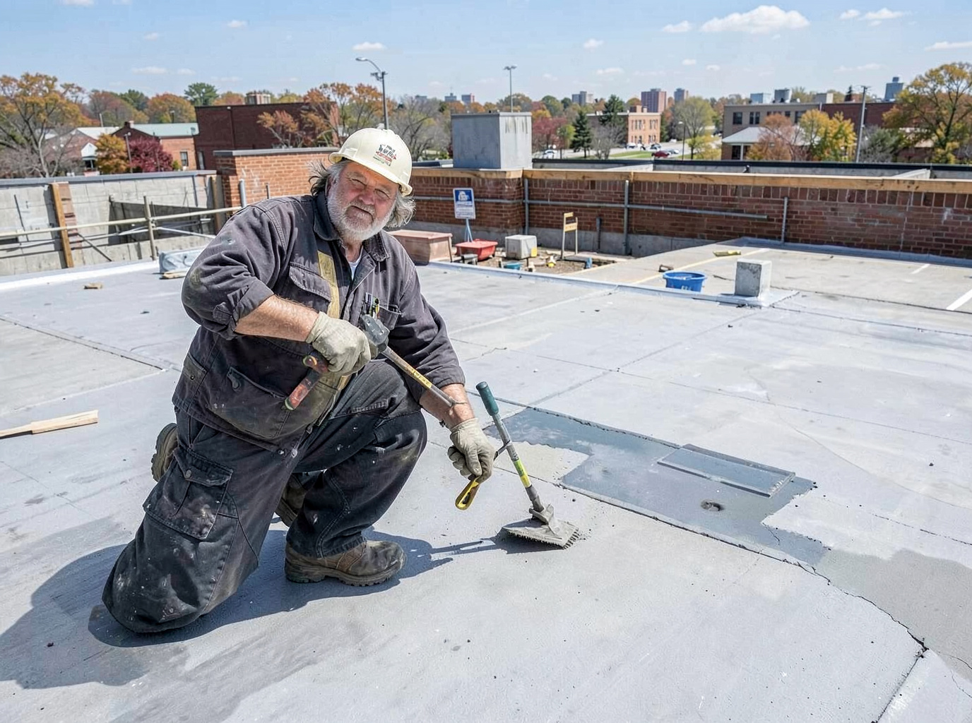 Commercial Flat Roof Repair in Springfield, MO