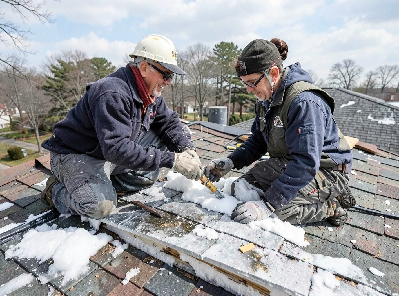 Ice Dam Roof Repair in Springfield, MO