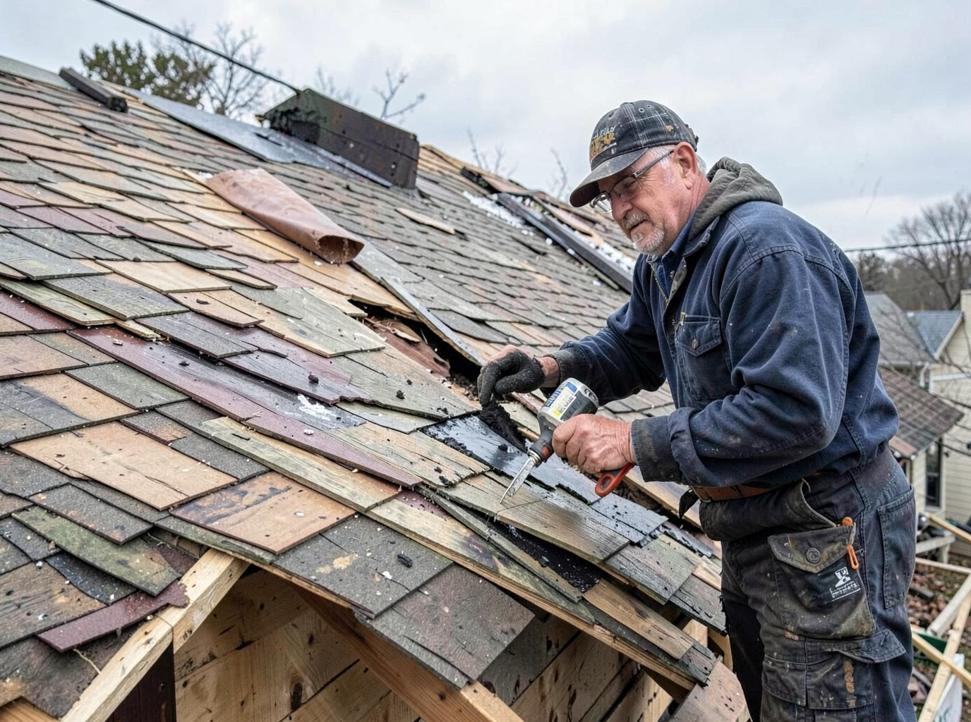 Storm Damage Roof Repair in Springfield, MO